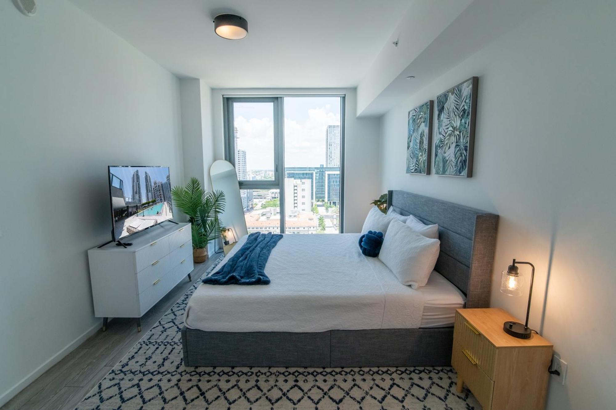 Luxurious King Bed Suite In Downtown 마이애미 외부 사진