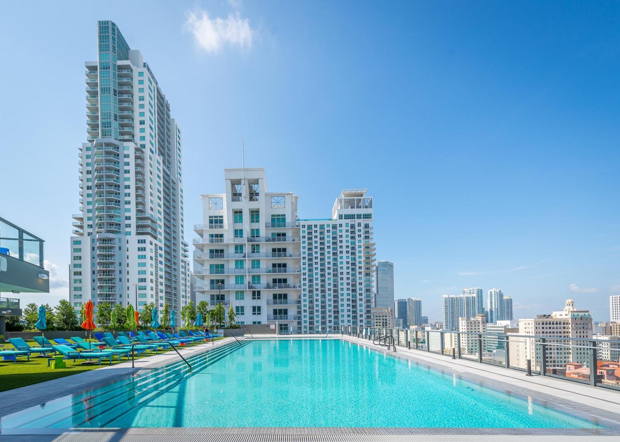 Luxurious King Bed Suite In Downtown 마이애미 외부 사진
